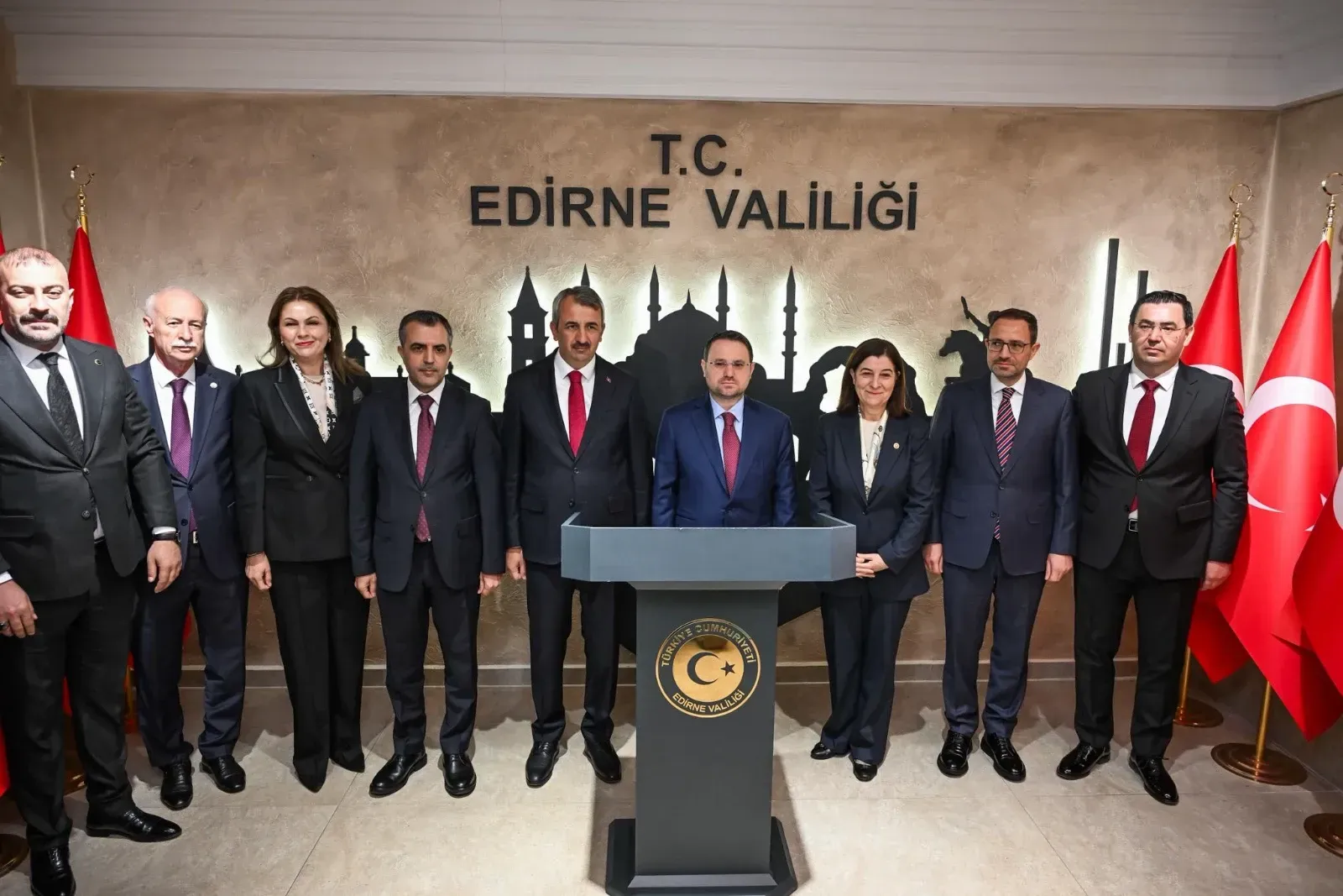 Bakan Gürlek Edirne’de konuştu: Hiçbir vaka unutulmaya terk edilmeyecek