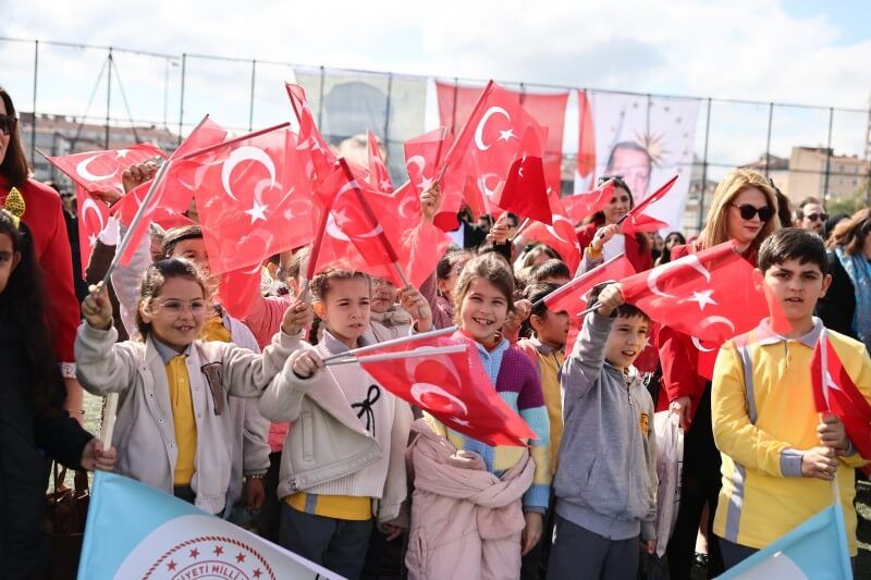 Kapaklı'da çocuklar bayramlarını coşkuyla kutladı