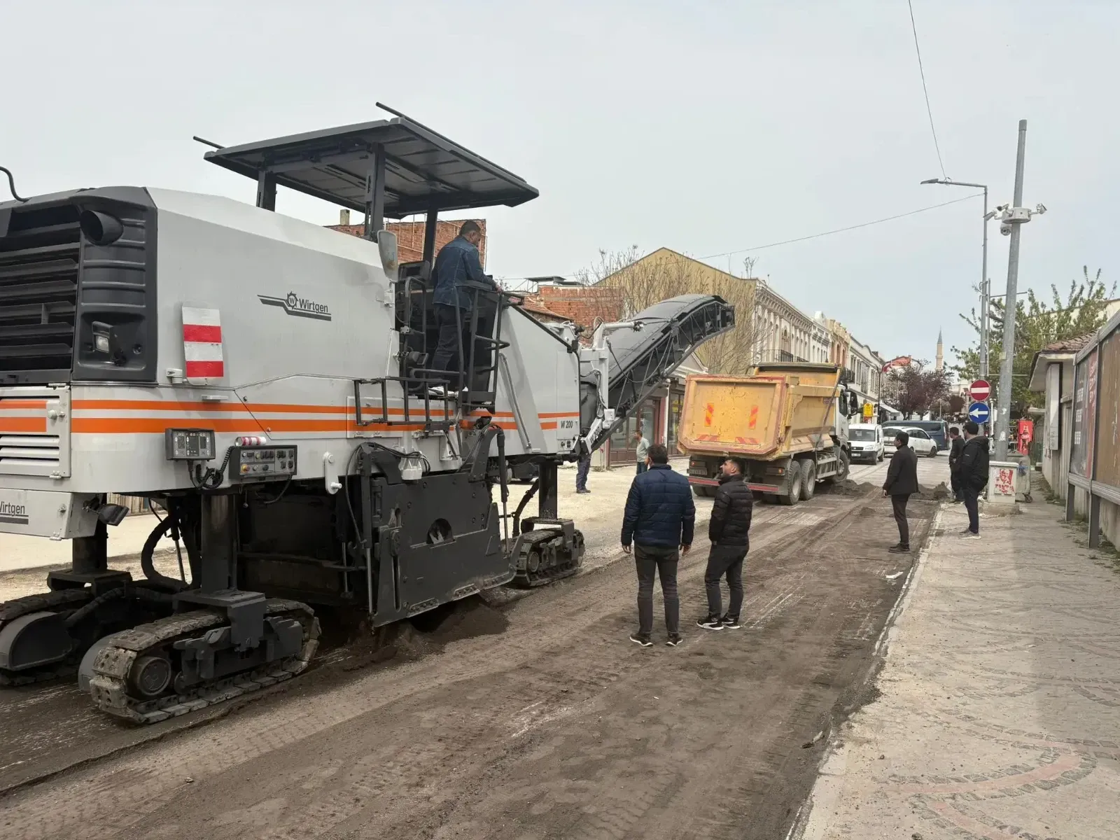 Kaleiçi’nde üstyapı çalışmaları başladı