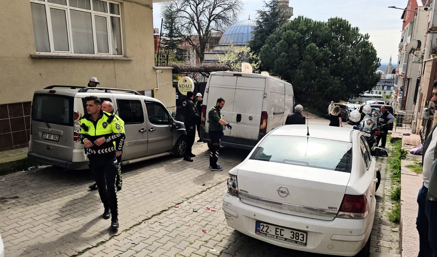 Freni boşaldığı öne sürülen minibüsün çarptığı 1 kişi öldü