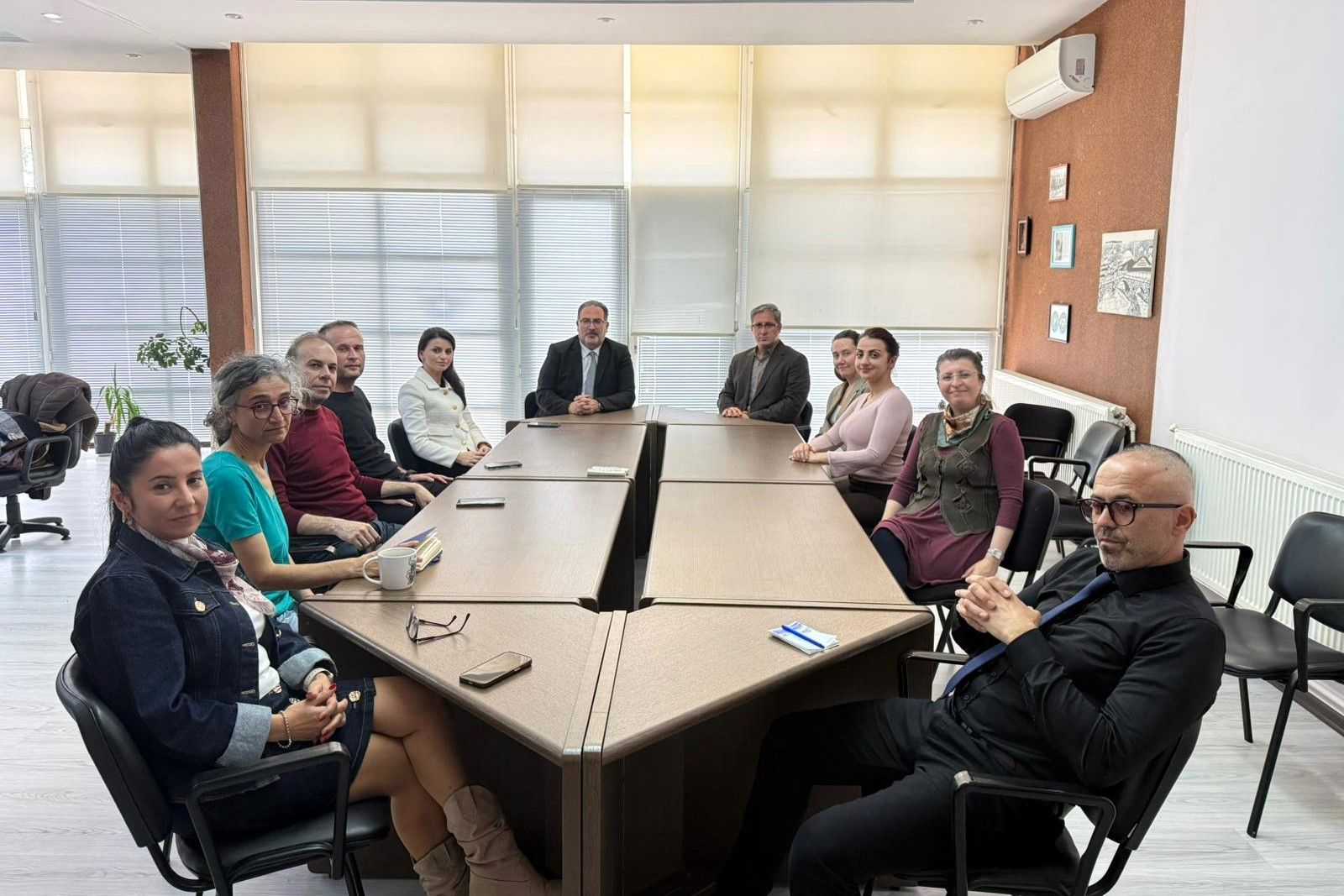 Erasmus Ofisi’nden Dış İlişkiler Uygulama ve Araştırma Merkezi’ne ziyaret