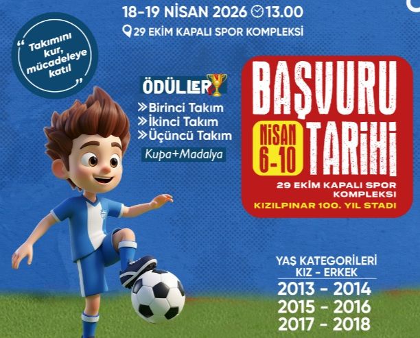 23 Nisan’da atletizm, futbol ve masa tenisi heyecanı