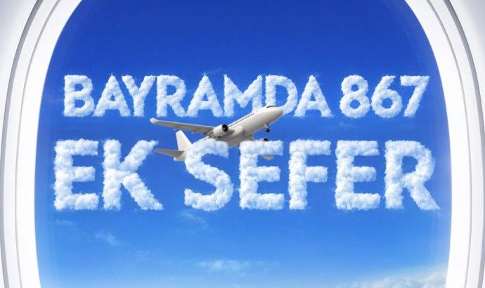 Bayramda 867 ek sefer