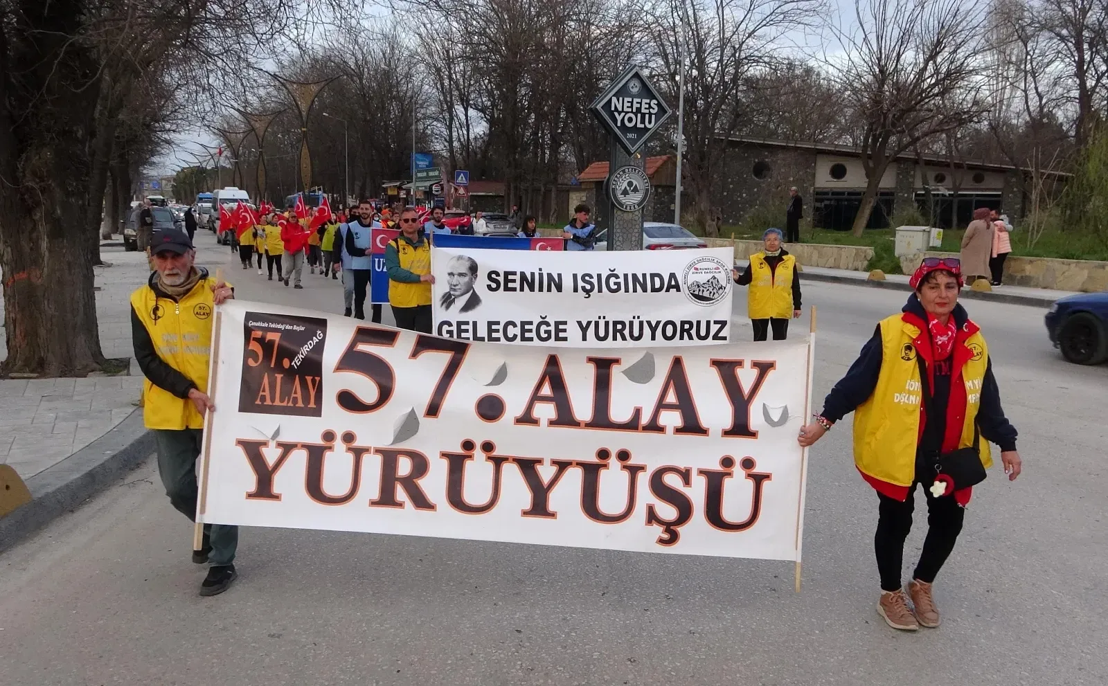 57'nci Alay korteji Edirne’ye ulaştı