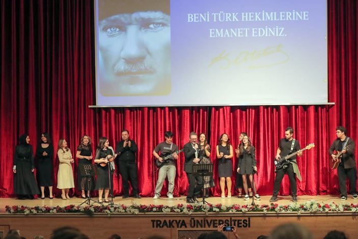 Trakya Üniversitesi’nde Tıp Bayramı kutlandı