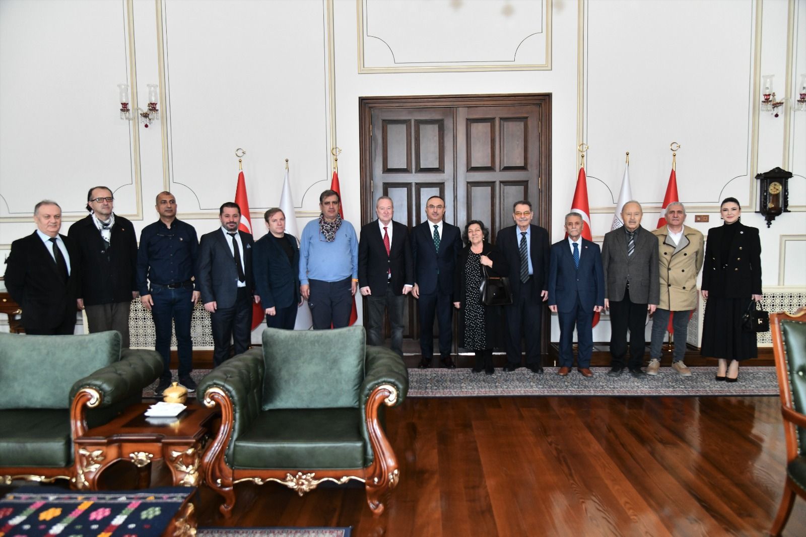 Batı Trakya Gazeteciler Derneği’nden Vali Soytürk’e ziyaret