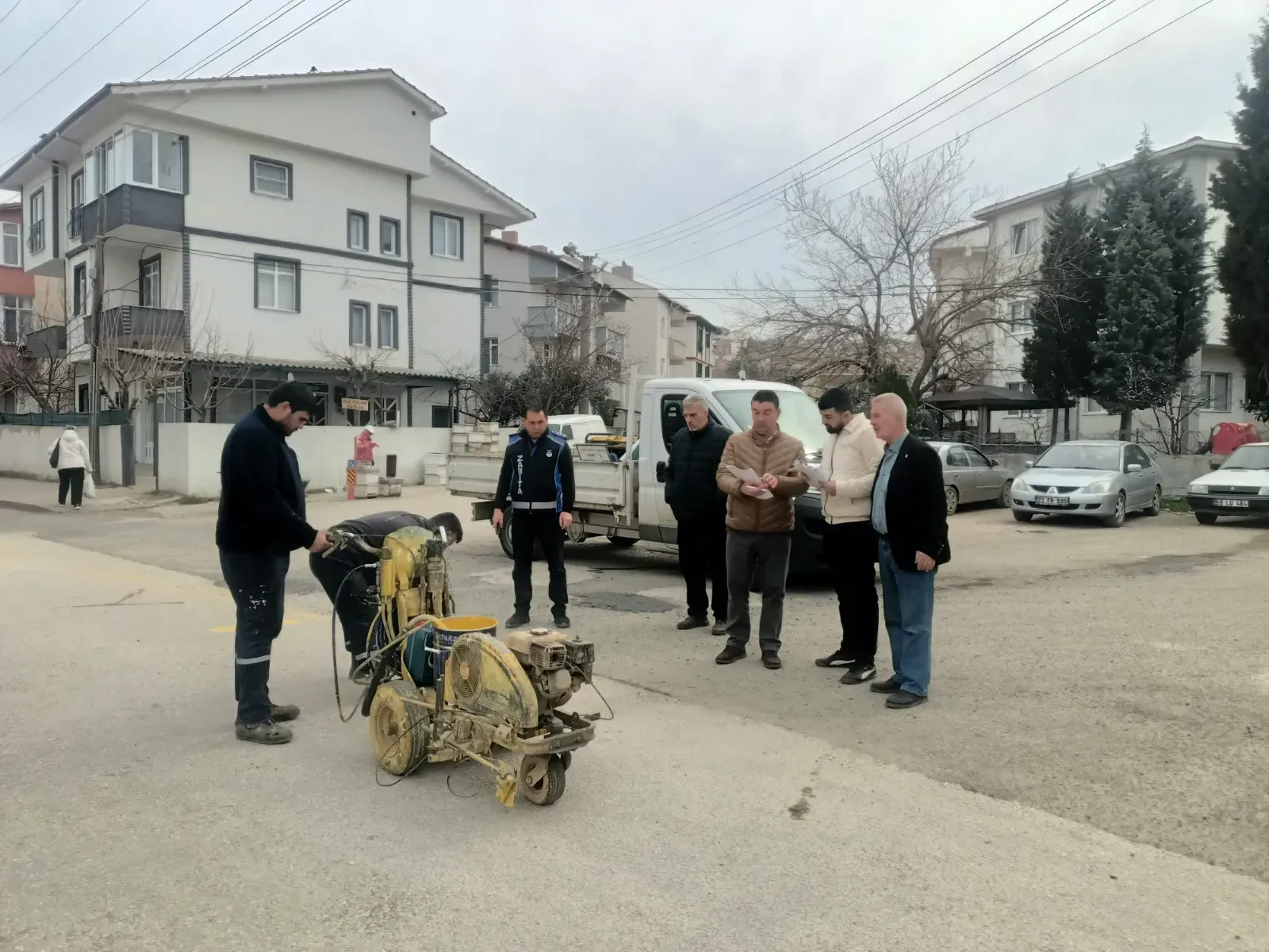 Salı pazarı yeni yerinde
