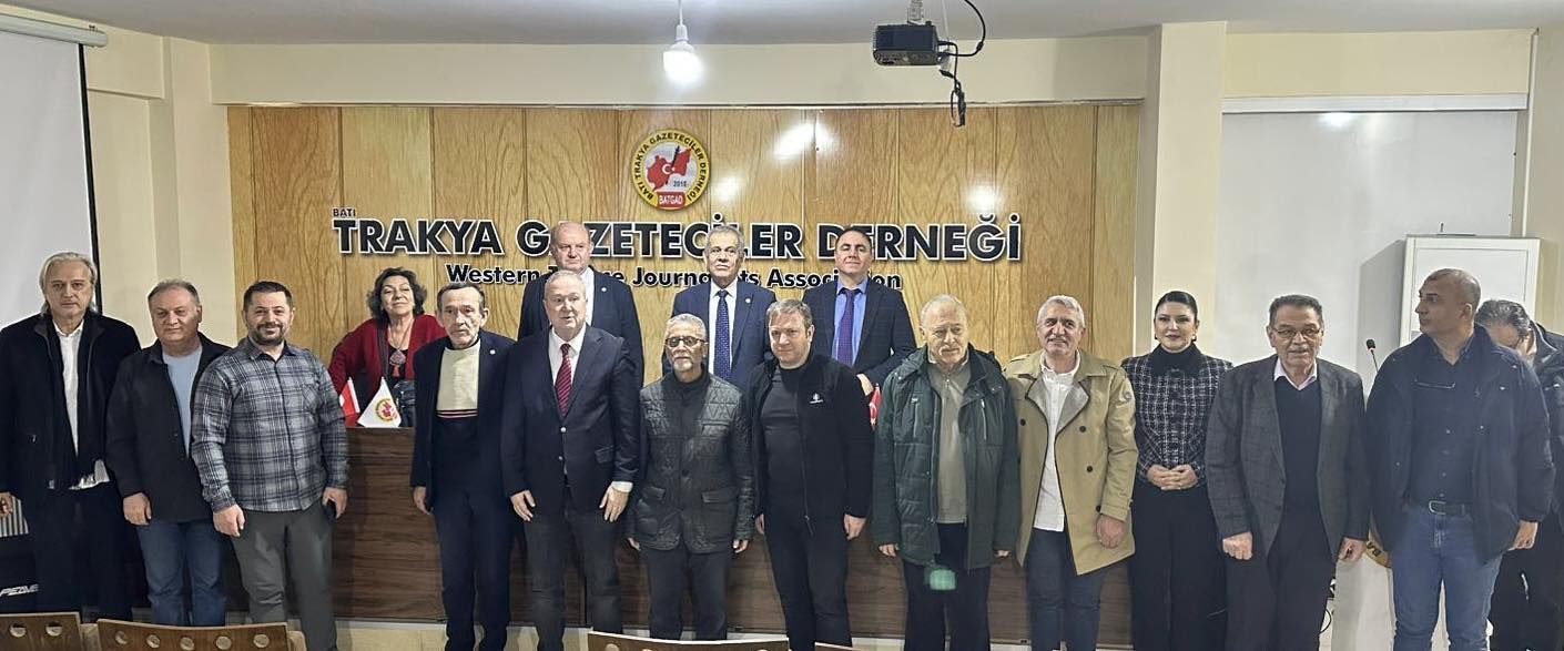 Batı Trakya Gazeteciler Derneği’nde görev dağılımı yapıldı