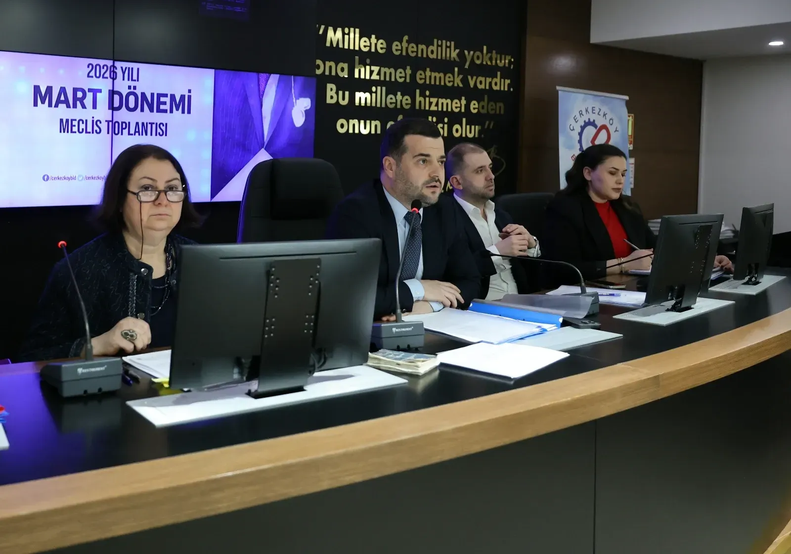 Çerkezköy Belediye Meclisi, Mart ayı toplantısını yaptı