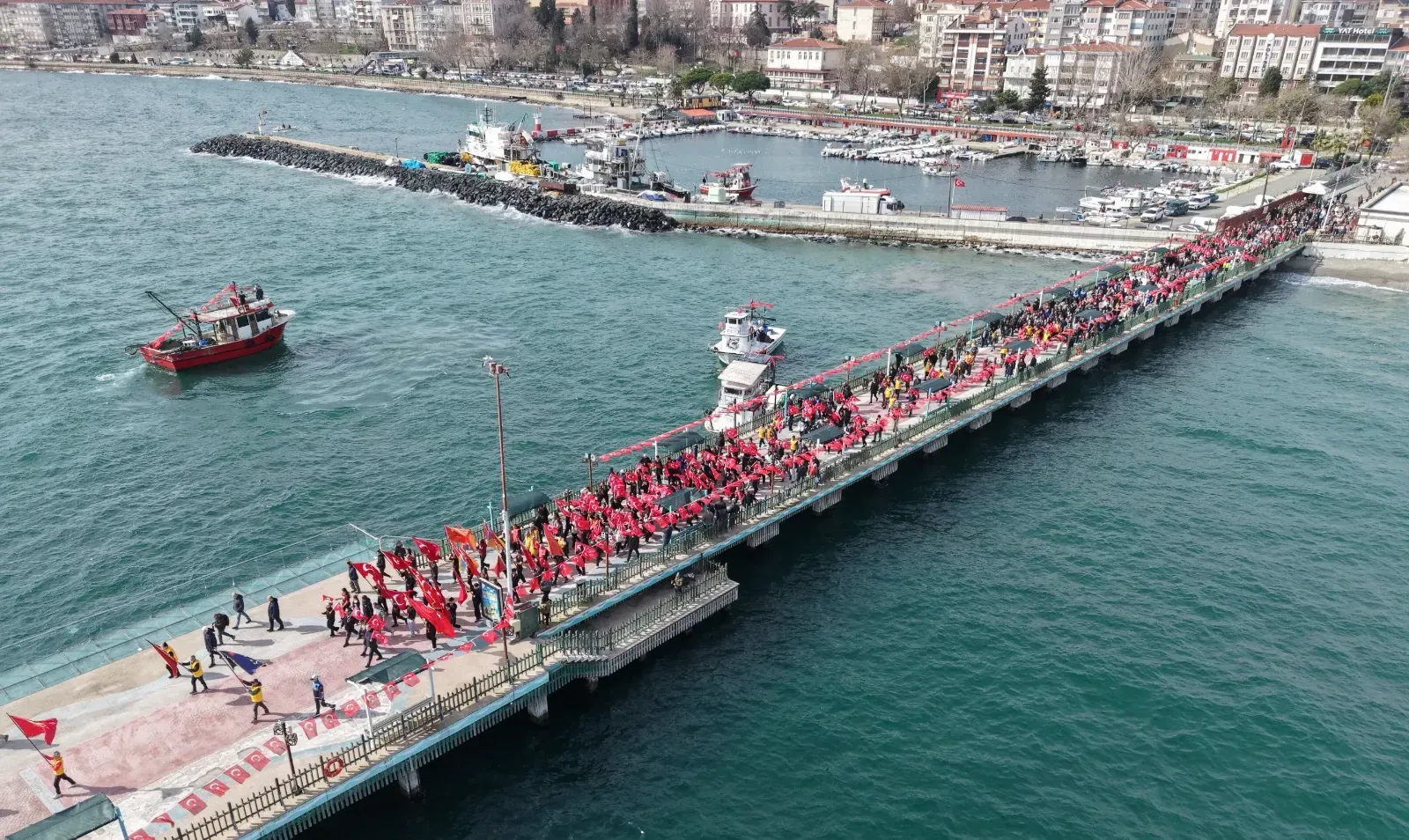 111 YIL SONRA AYNI RUH, AYNI KARARLILIK 57 Mehmetçik, 57. Alay’ın hatırasına Çanakkale’ye uğurlandı