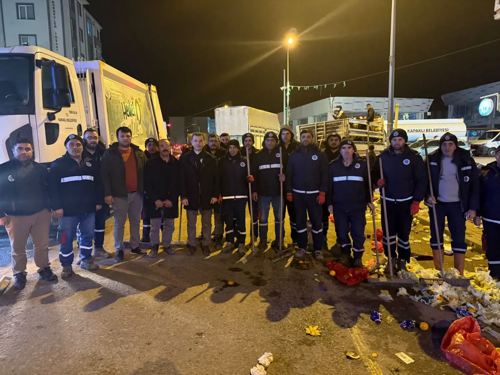 Başkan Çetin, temizlik personeli ile buluştu