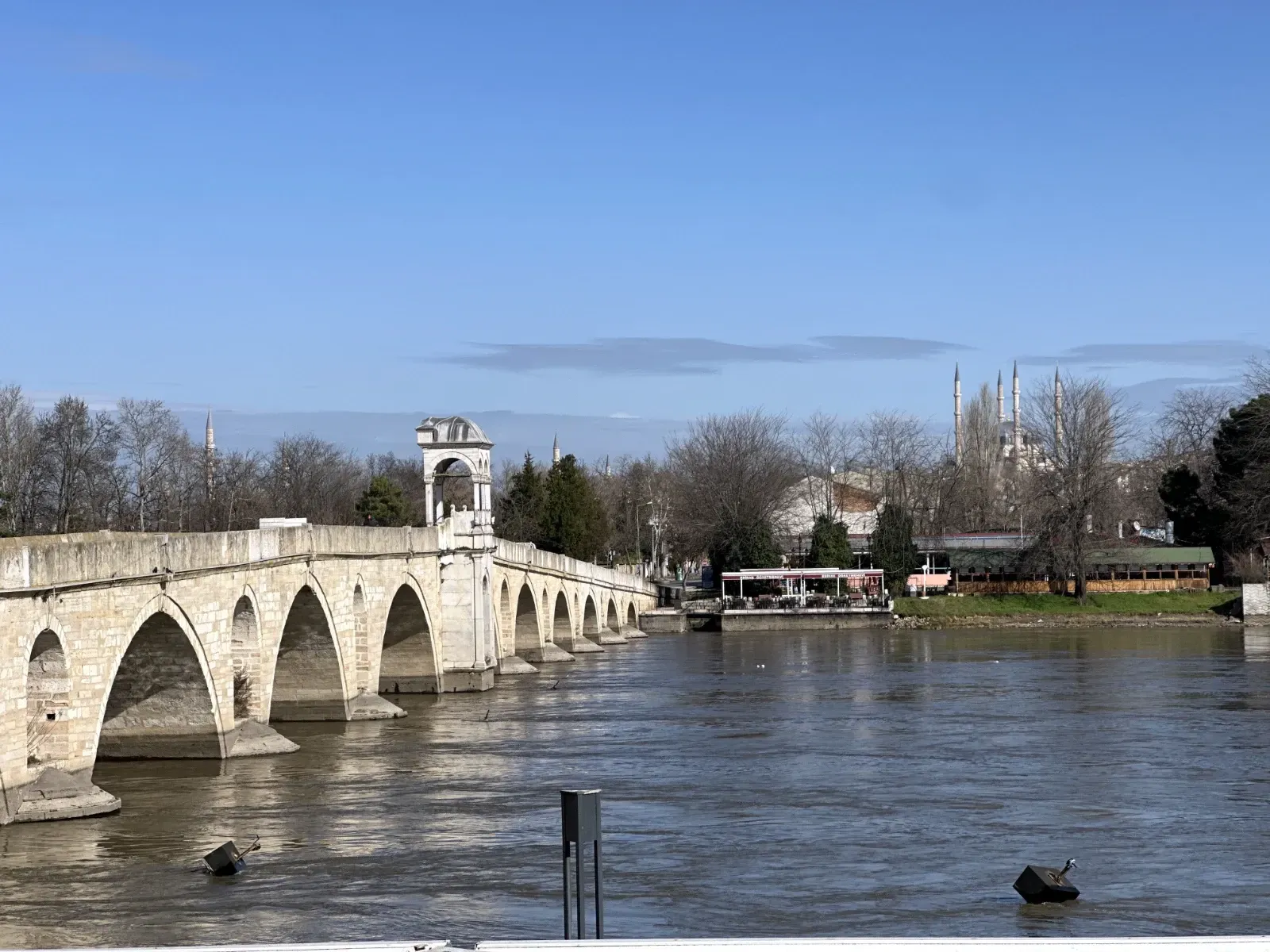 Meriç Nehri için ‘sarı alarm’ verildi