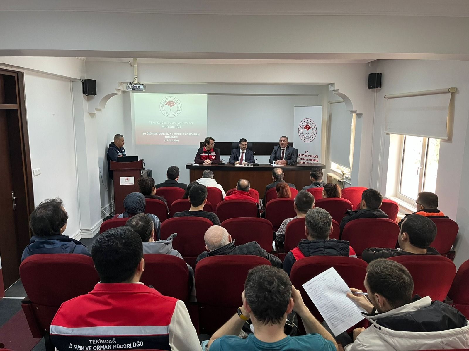 Tekirdağ’da su ürünleri denetimi masaya yatırıldı