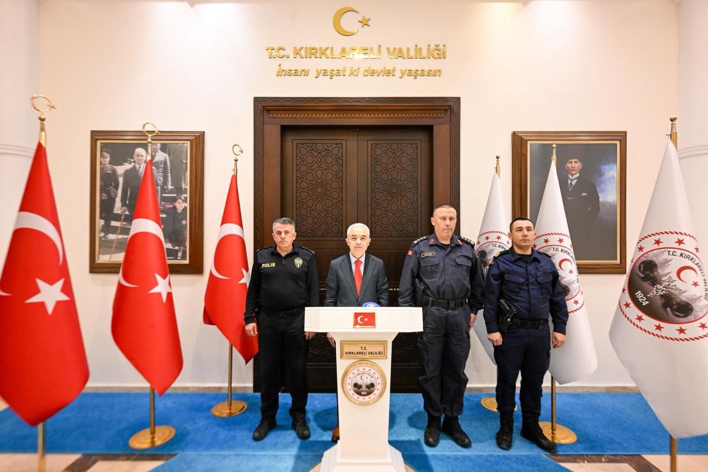 Vali Turan: Kırklareli’nde olayların aydınlatılma oranı yüzde 98,1’e ulaştı