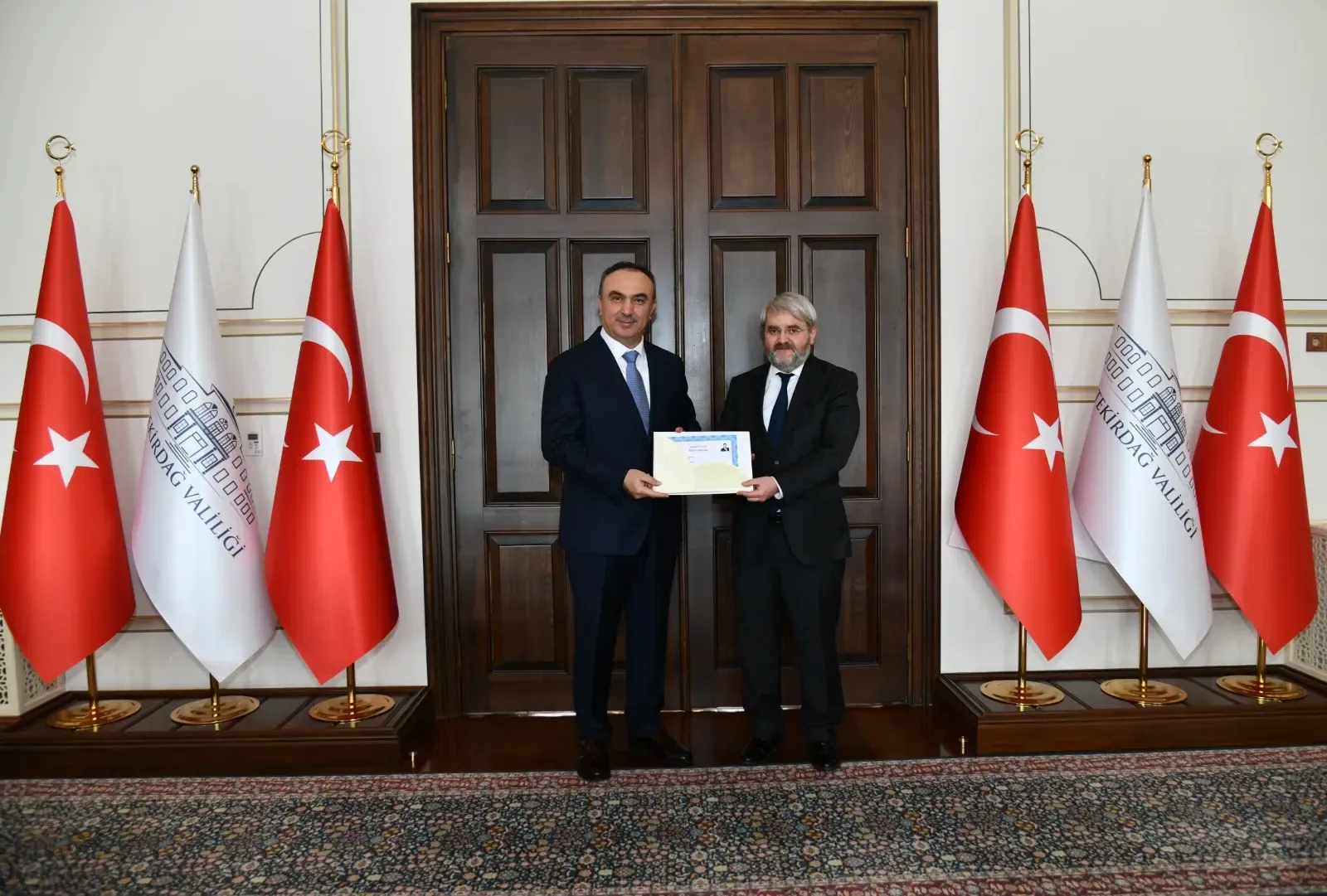 Müftü Soykök’ten Vali Soytürk’e veda ziyareti