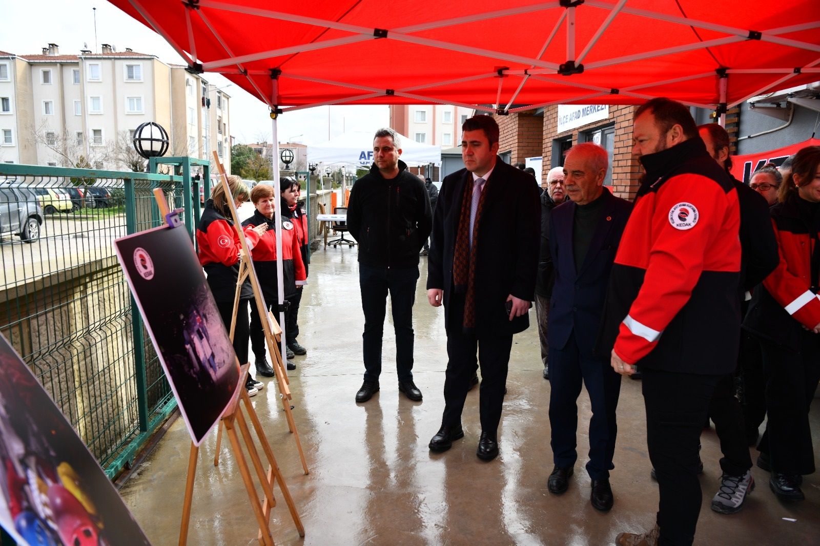 ‘6 Şubat anma fotoğraf sergisi’ açıldı