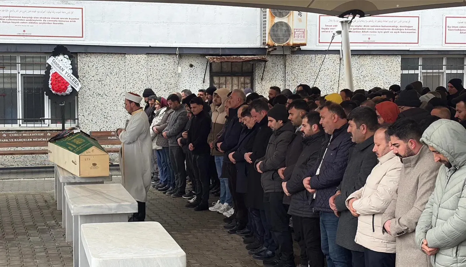 Kazada hayatını kaybeden Pervin, Çorlu’da toprağa verildi