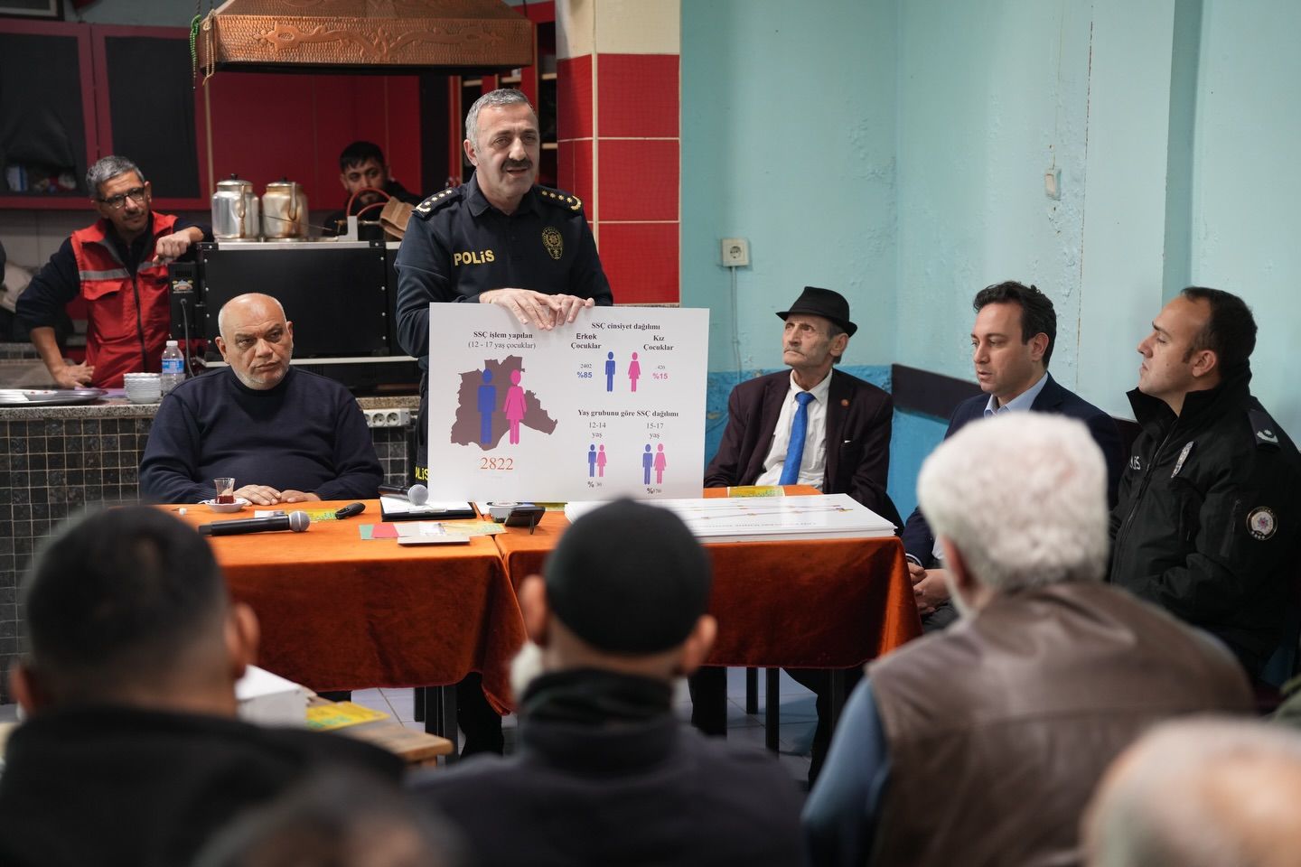 “Gençlerimizin geleceği kırmızı çizgimizdir”
