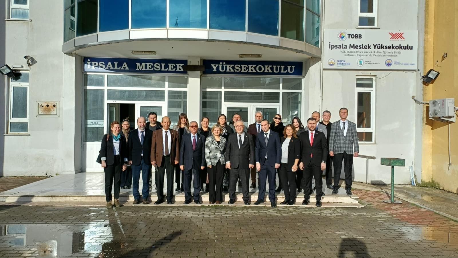 Üniversite heyeti, kalite süreçlerini yerinde inceledi
