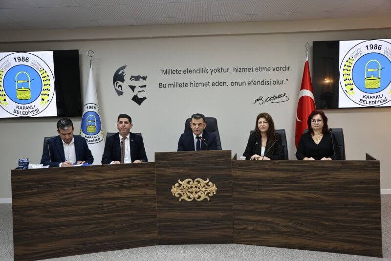 Kapaklı Belediye Meclisi pazartesi günü toplanıyor
