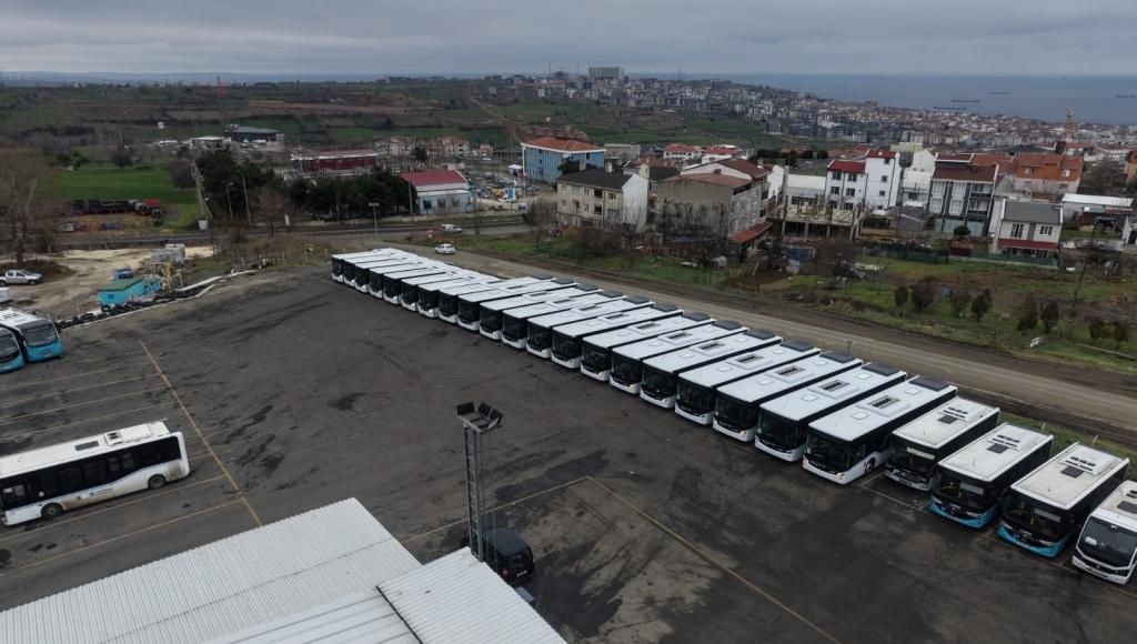Büyükşehir 20 yeni otobüsü ulaşım filosuna dahil etti