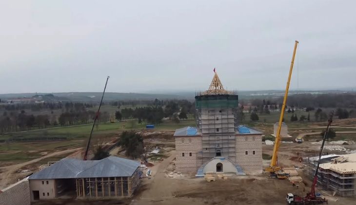 Edirne Sarayı yeniden yükseliyor