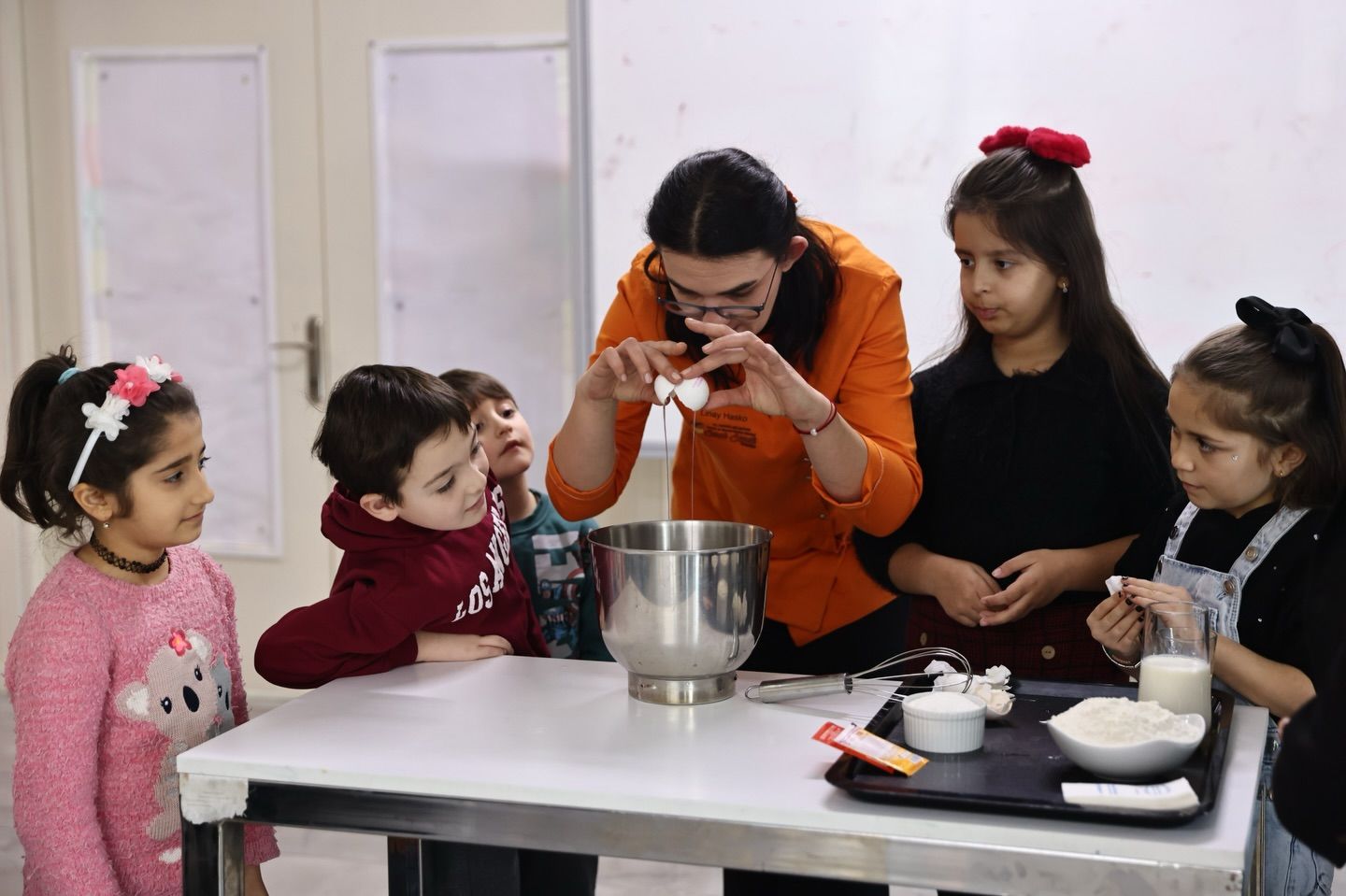 Minik şefler, Waffle Atölyesi’nde buluştu