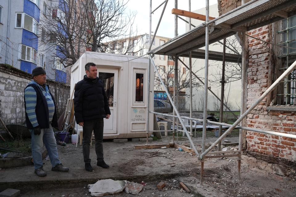 Ziya Bey Konağı’nda restorasyon başladı