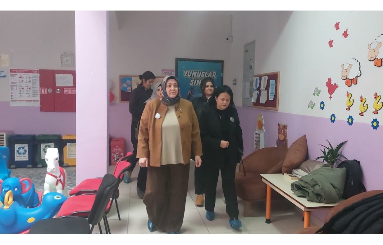 Özel eğitim sınıfına anlamlı ziyaret