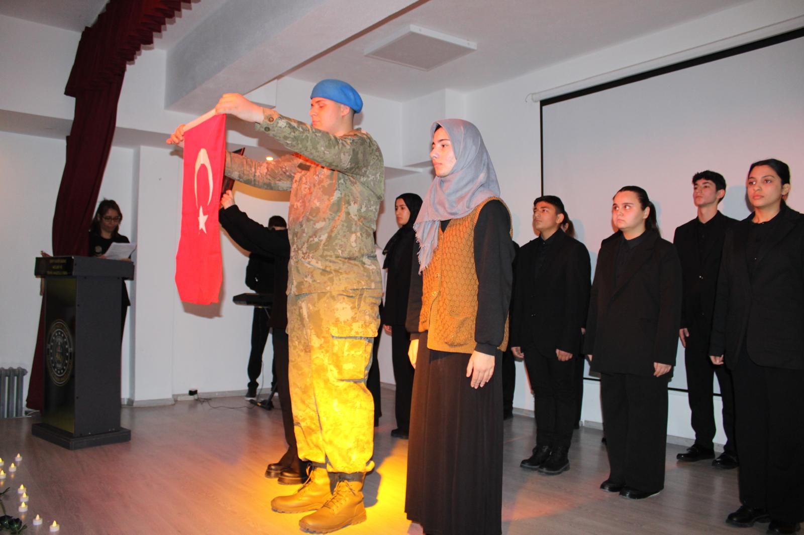 Şehidimiz Kadir Dadaş, adını taşıyan okulda anıldı
