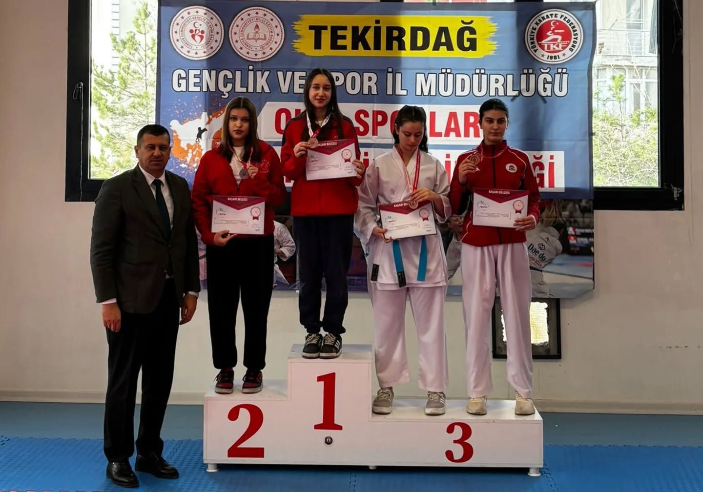 Çerkezköylü sporculardan bir başarı daha