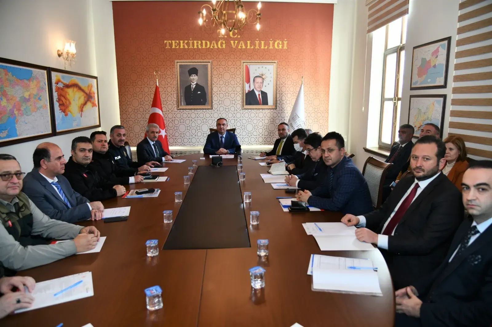 Mahalli Çevre Kurulu Toplantısı, Vali Soytürk başkanlığında yapıldı
