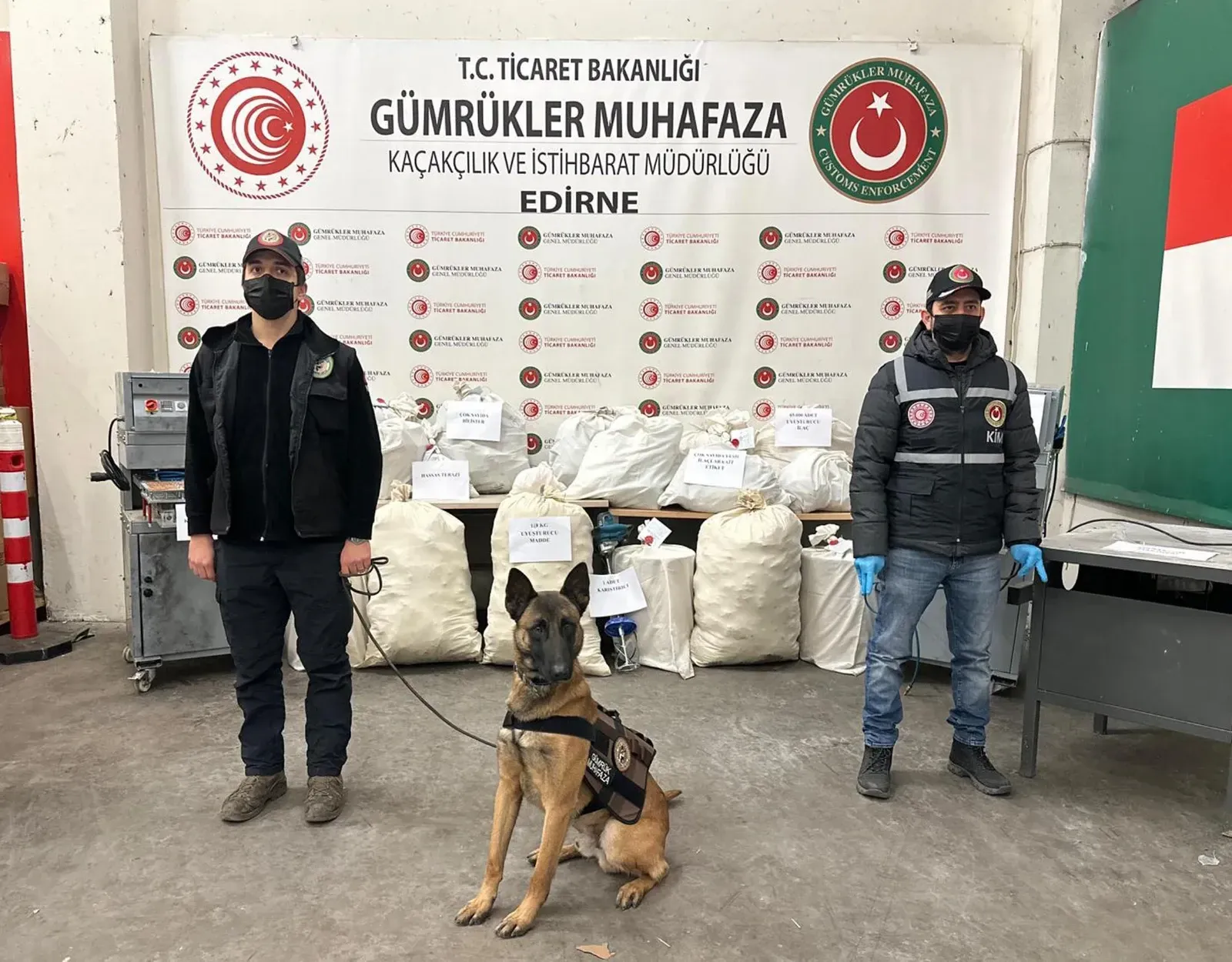 117 kilo hap ele geçirildi