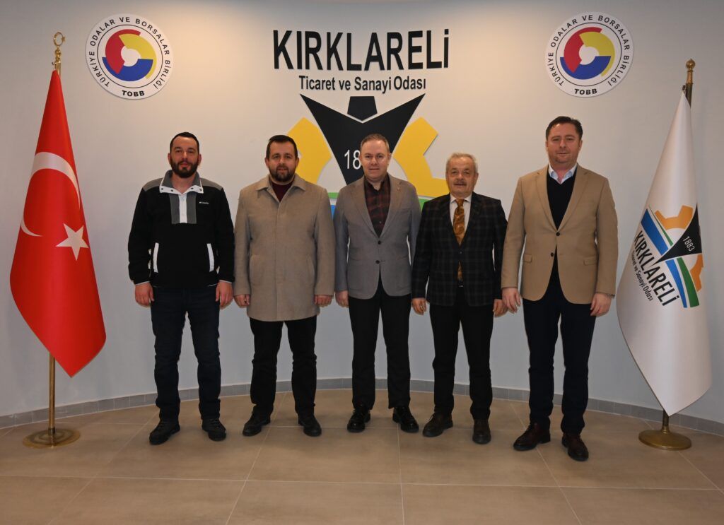 AK Parti ve MHP’li Başkanlardan Kırklareli TSO’ya ziyaret