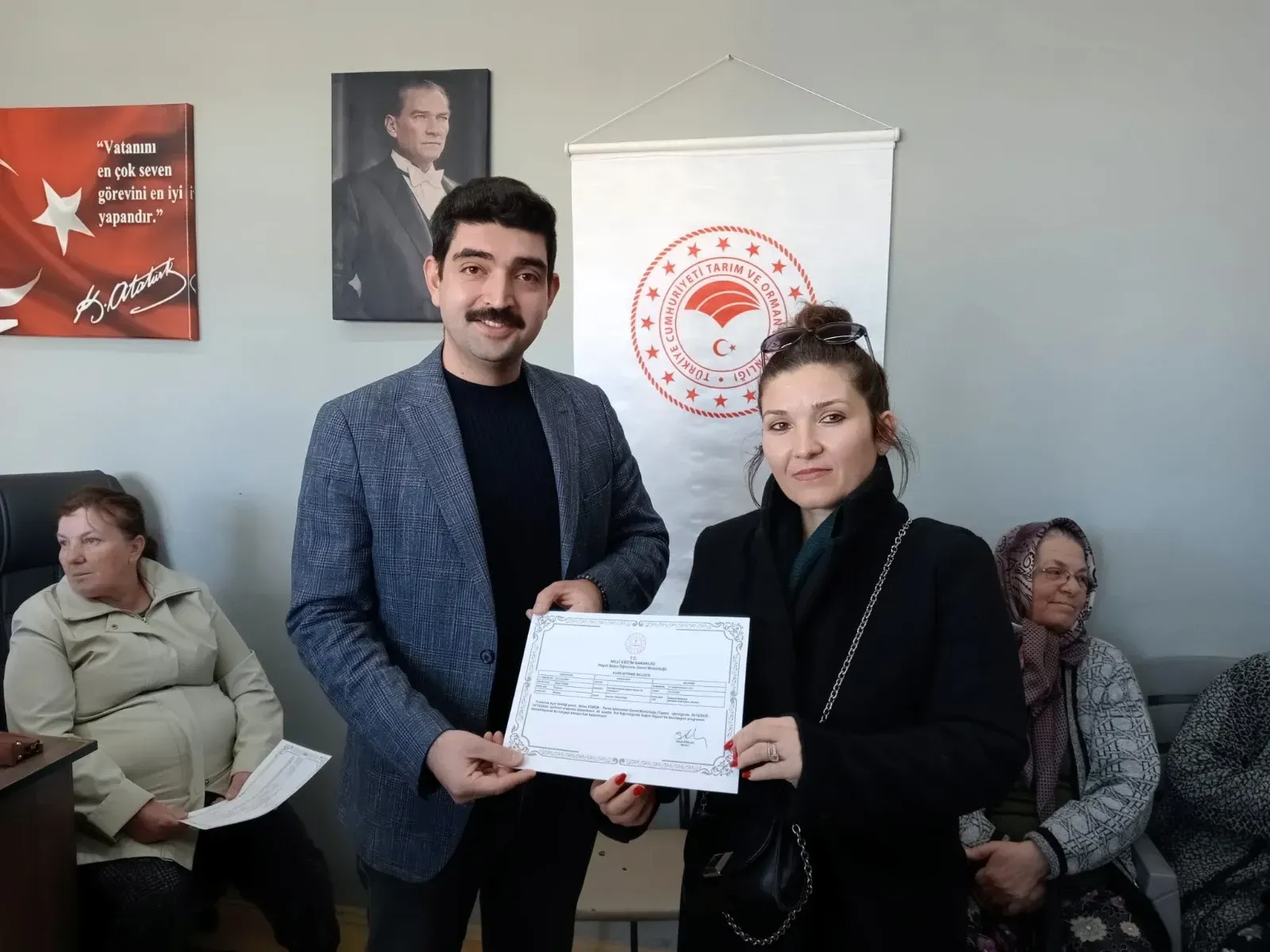 Süt Sığırcılığında Hijyen Eğitimi düzenlendi