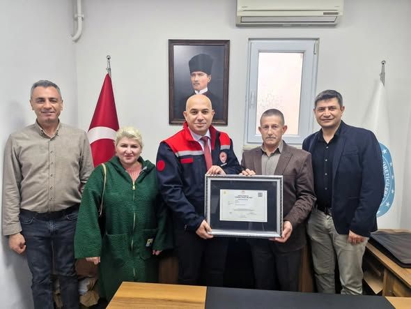 Kırklareli Süt Üreticileri Birliği’ne Birinci Derece Tarımsal Örgüt Belgesi