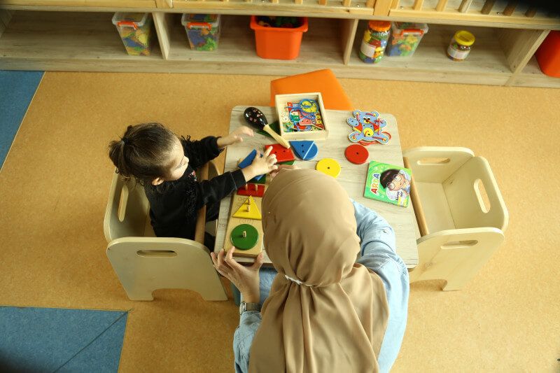 Kapaklı’da bebekler kütüphanede emekliyor