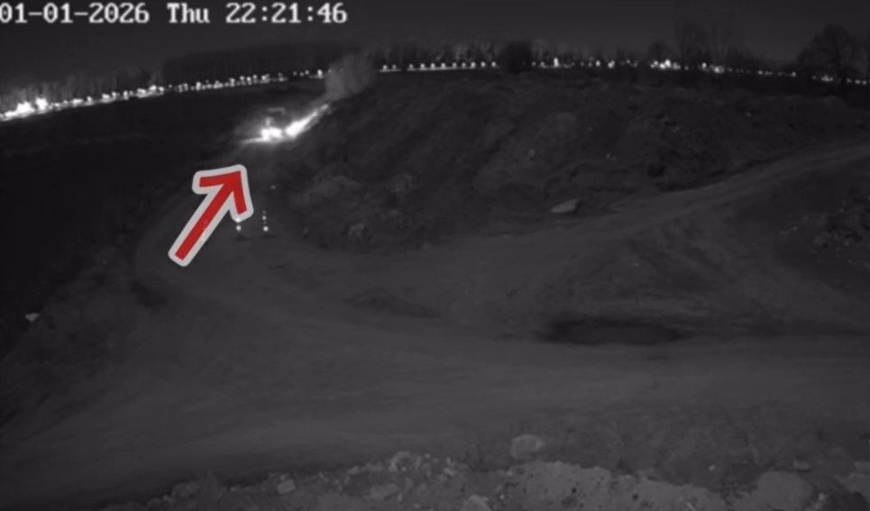 Yol kenarına hafriyat döken sürücüye ceza
