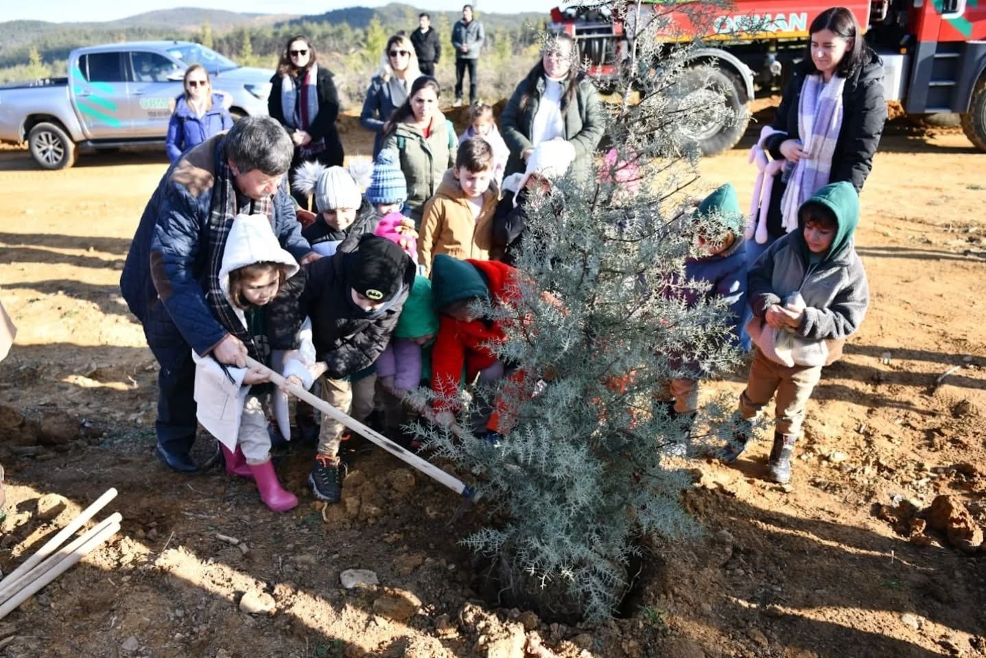 Kazada ölen avukat için hatıra ormanı oluşturuldu