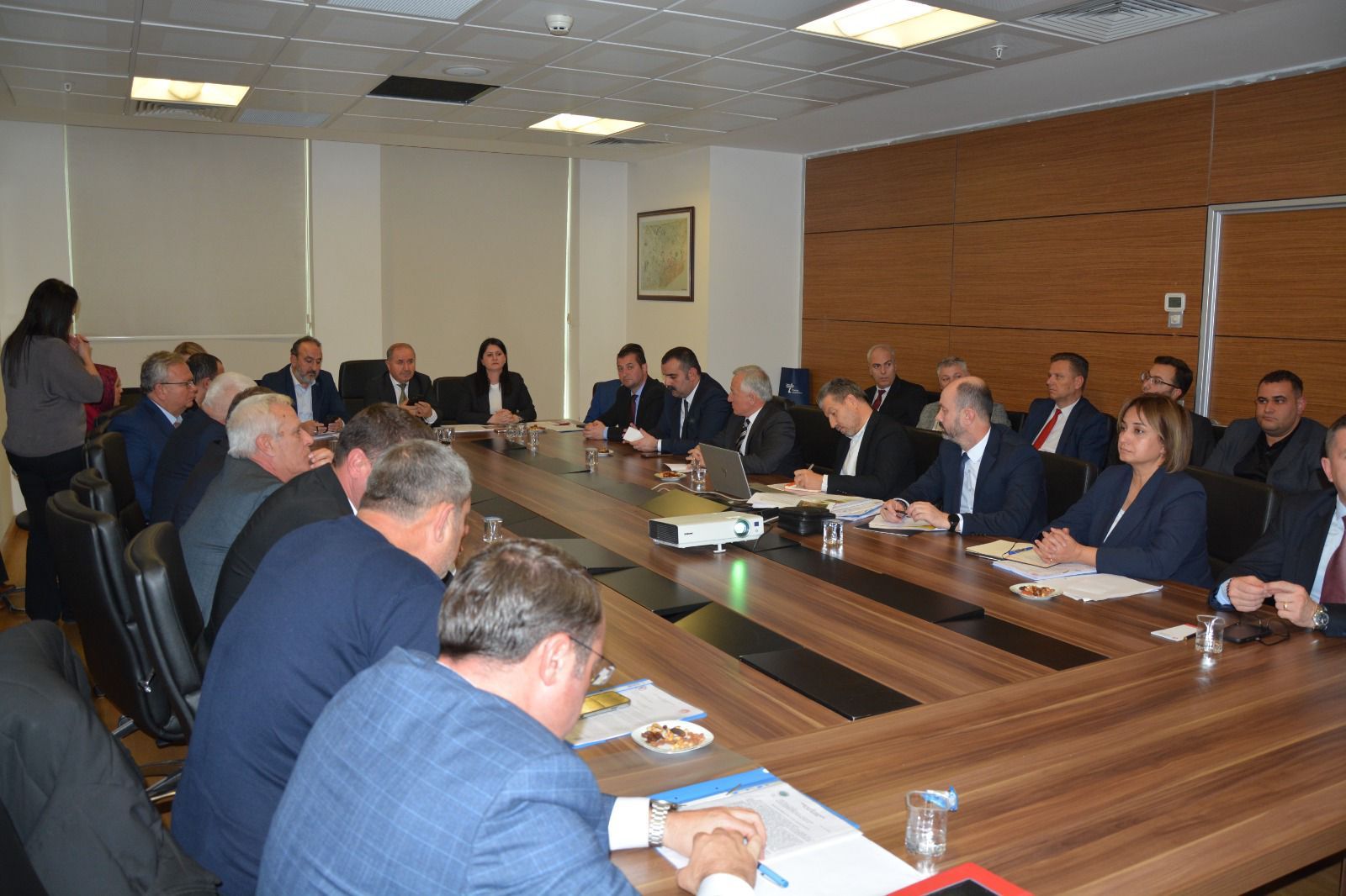 Çevre Düzeni Planı Toplantısı’na katıldı