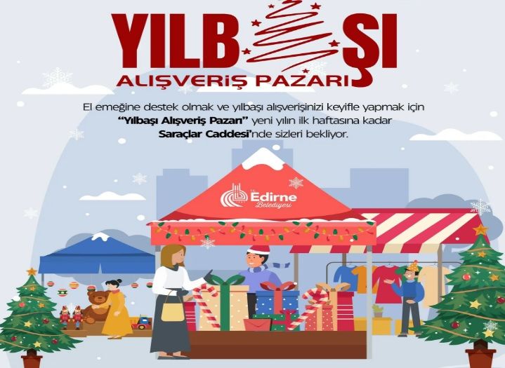 El emeği ürünler, Yılbaşı Alışveriş Pazarı’nda beğeniye sunuluyor