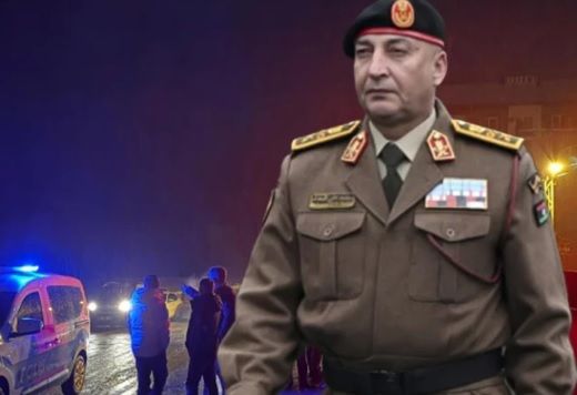 Libya Genelkurmay Başkanı AL-Haddad’ın jeti düştü
