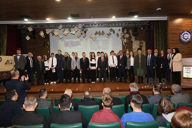 Vatan Şairi Namık Kemal, Kapaklı’da anıldı