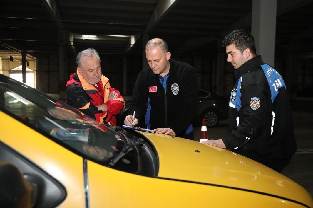 Kırklareli’nde ticari taksilere yönelik denetim