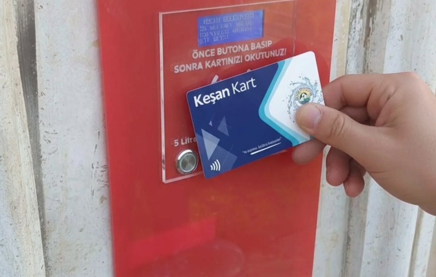 Hayır çeşmelerinde kartlı sistem dönemi başladı