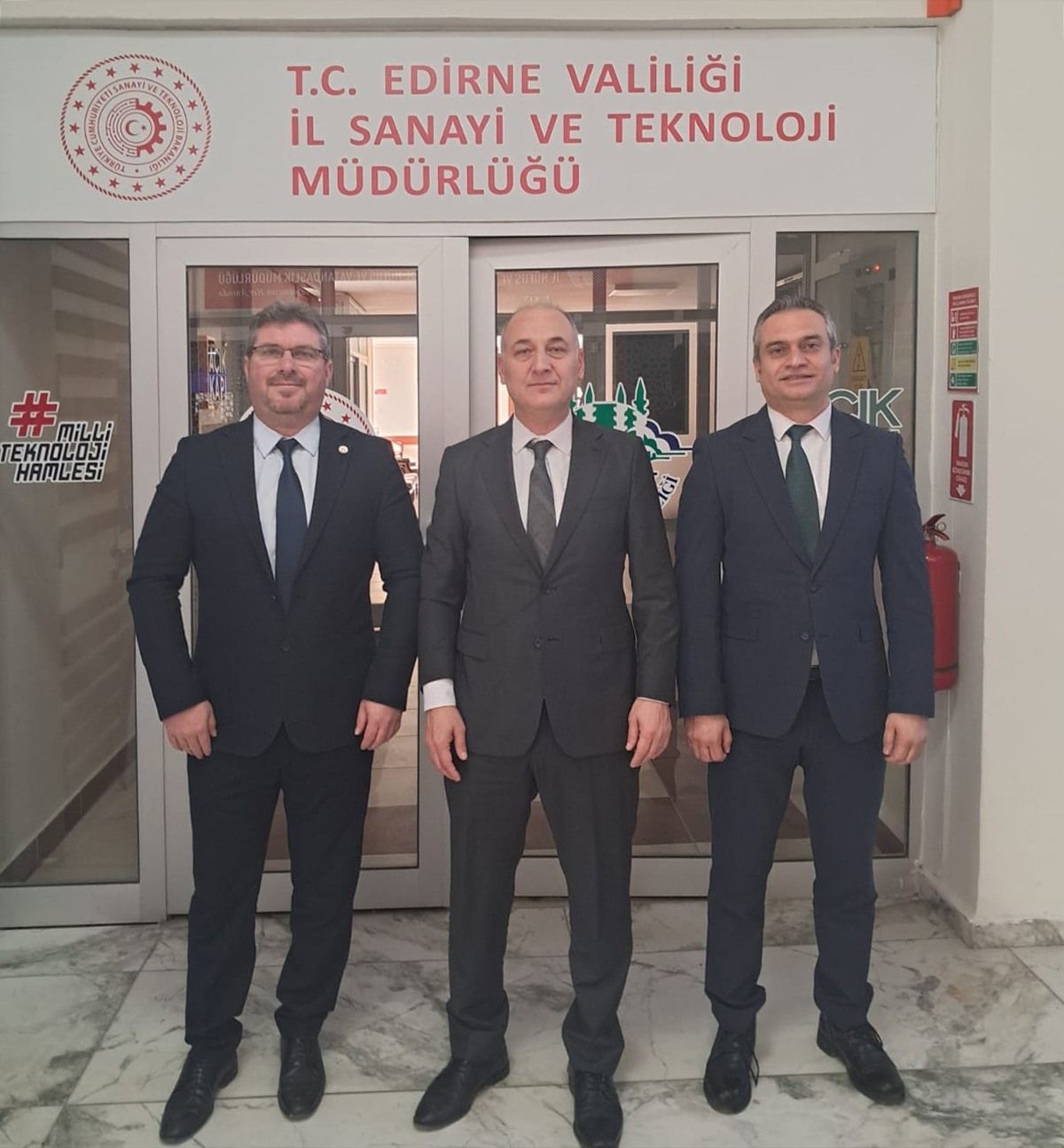 İş birliği görüşmesi yaptılar