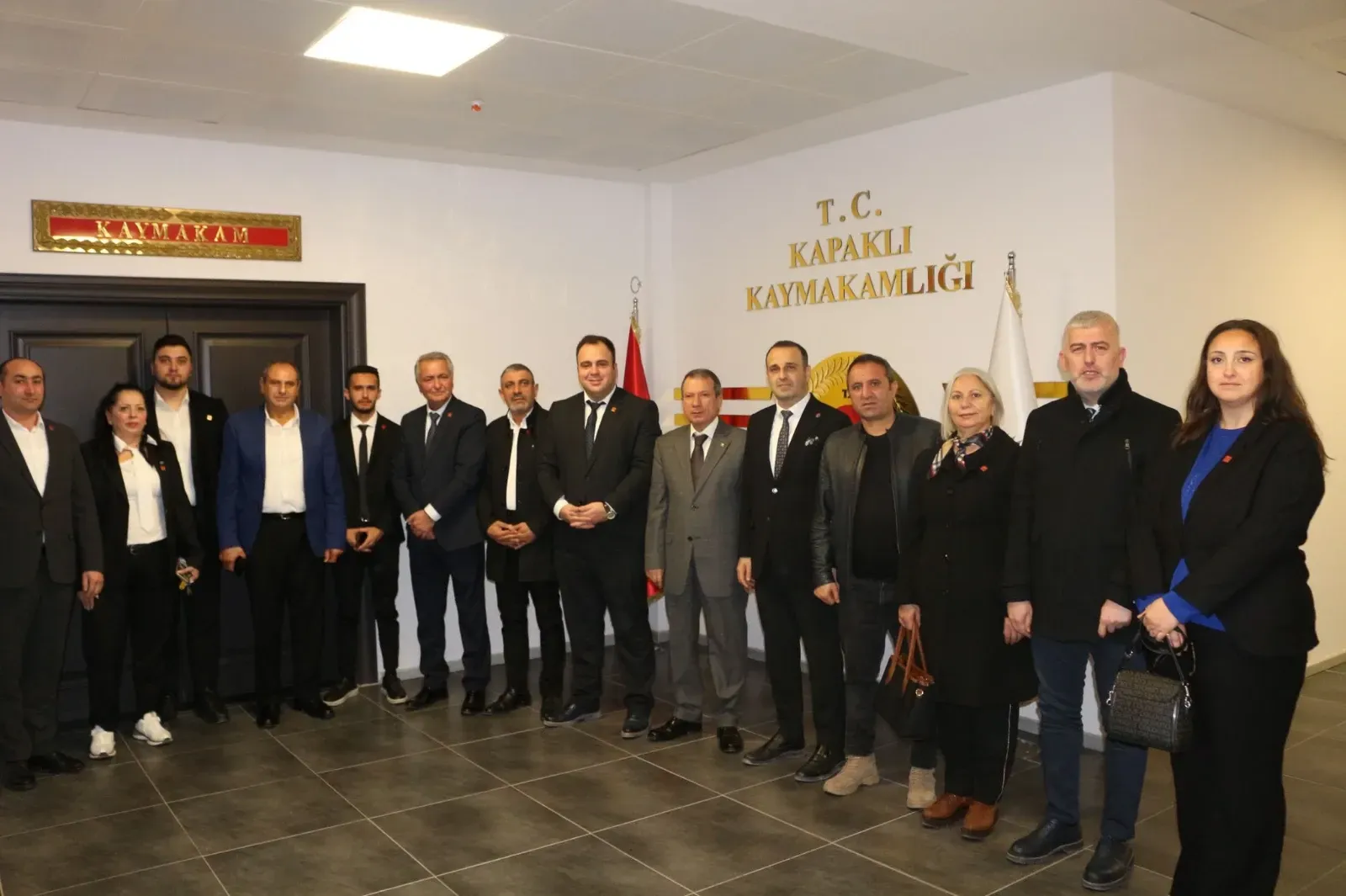 CHP yönetiminden kurumlara ziyaret
