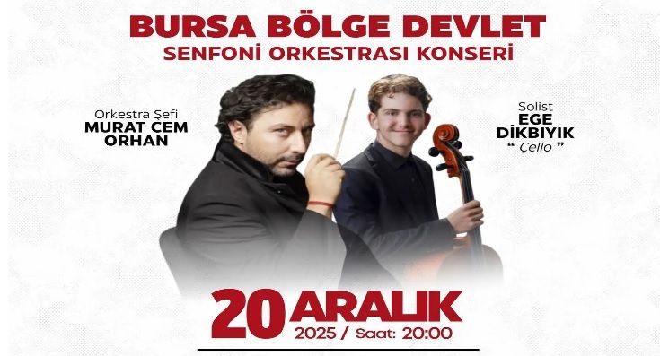 Bursa Bölge Devlet Senfoni Orkestrası, Edirnelilerle buluşacak