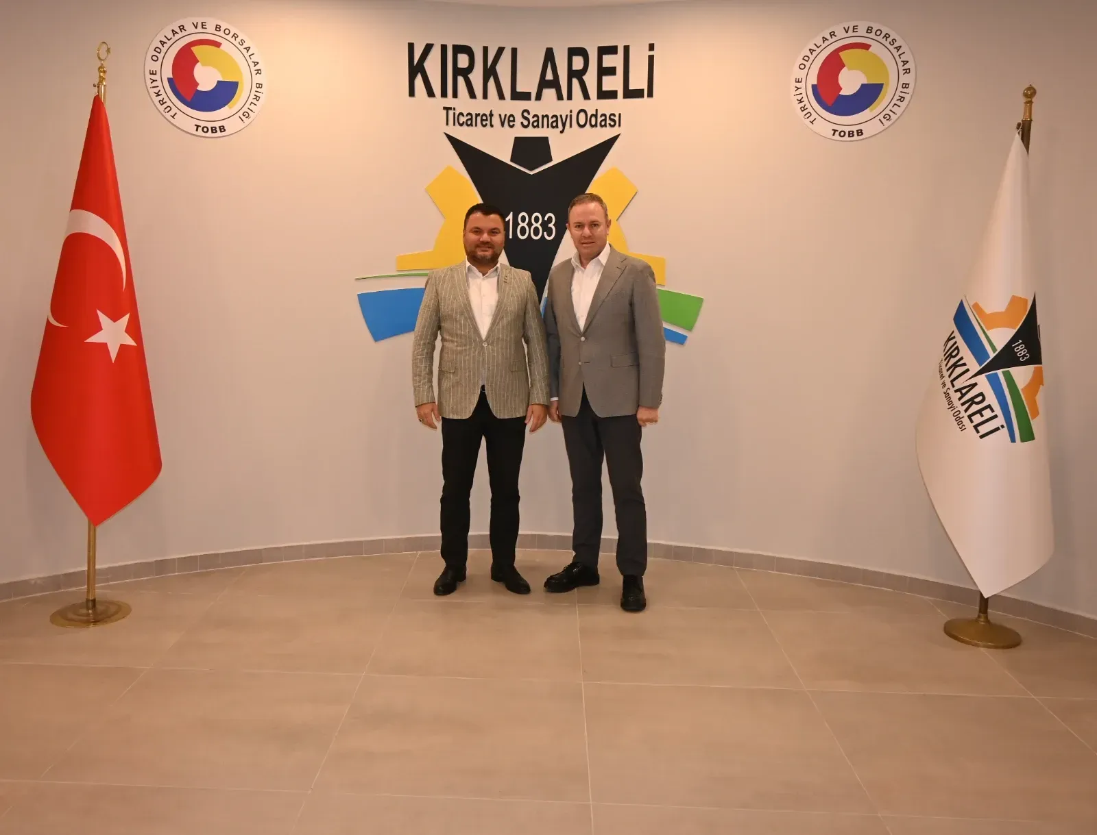 İl Başkanı Ataman’dan Kırklareli TSO’ya hayırlı olsun ziyareti