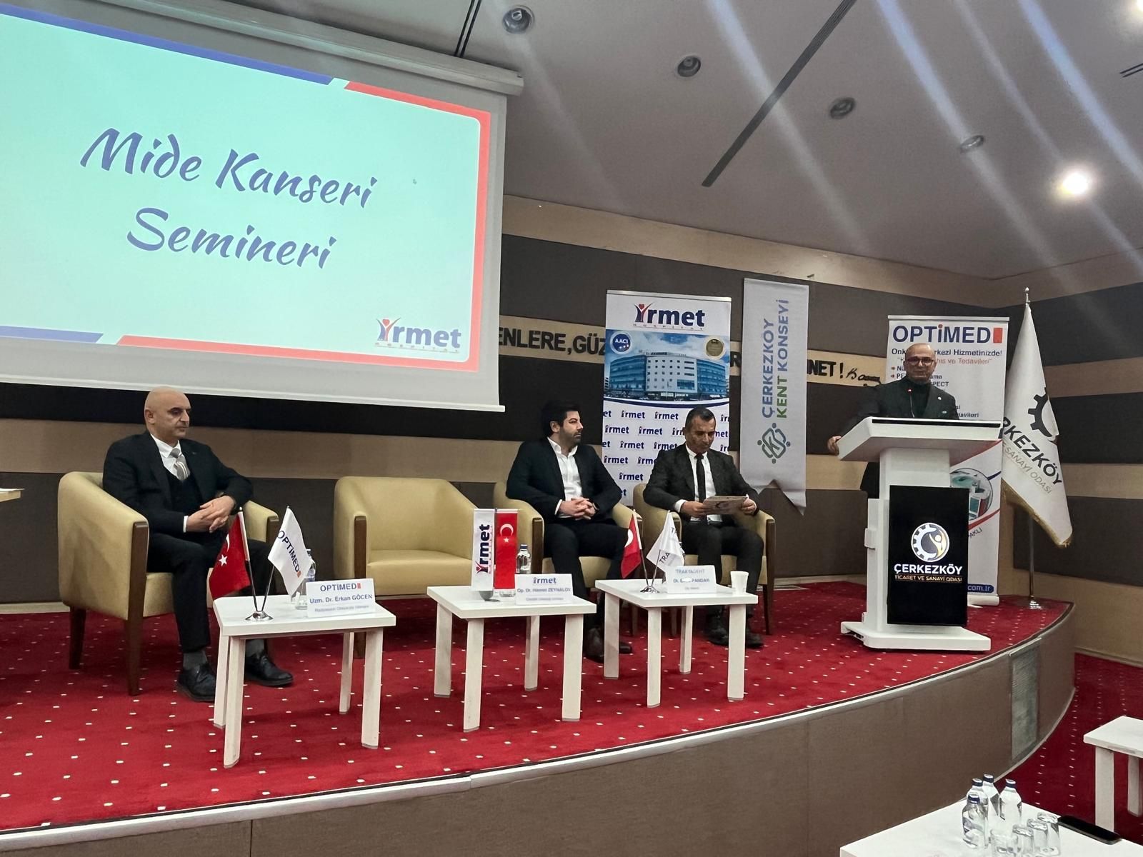 Çerkezköy’de sağlık buluşması: Uzman hekimler kanser gerçeğini konuştu